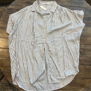 Madewell Casual Striped Button Down Shirt